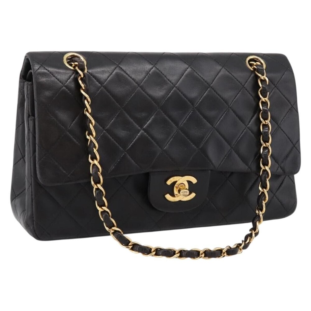 Chanel Classic Double Flap Quilted Lambskin Small